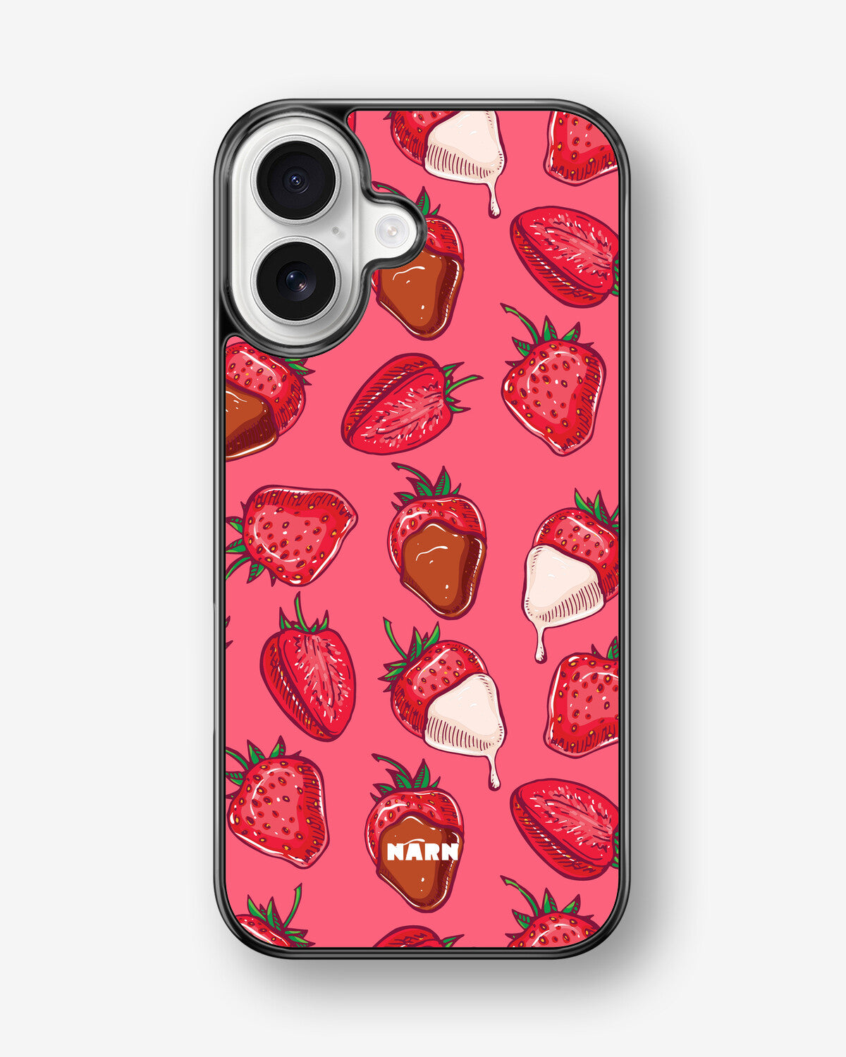 iPhone 17 Hard Case – Strawberry Chocolate - View 1