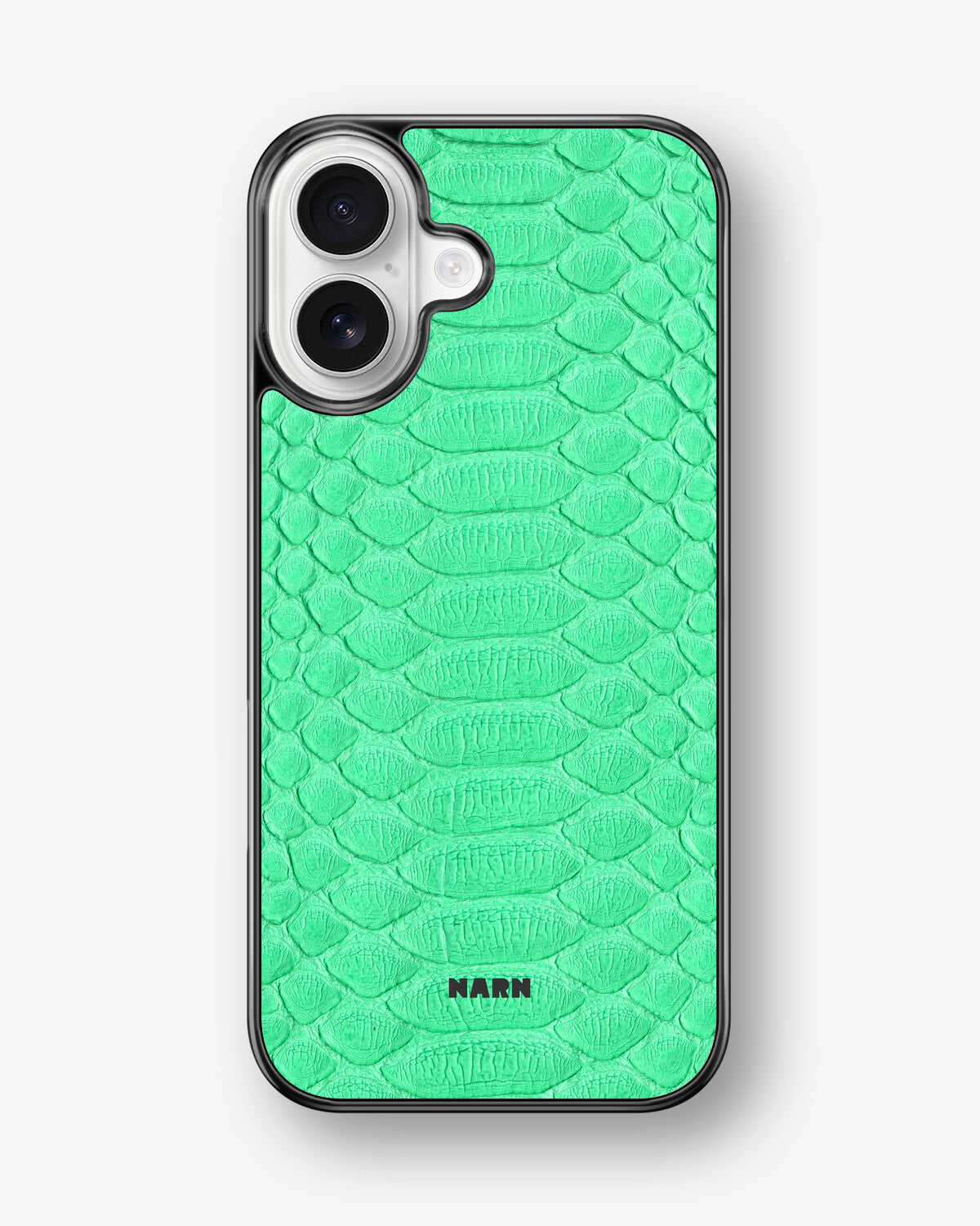 iPhone 17 Hard Case – Turquoise Snake - View 1
