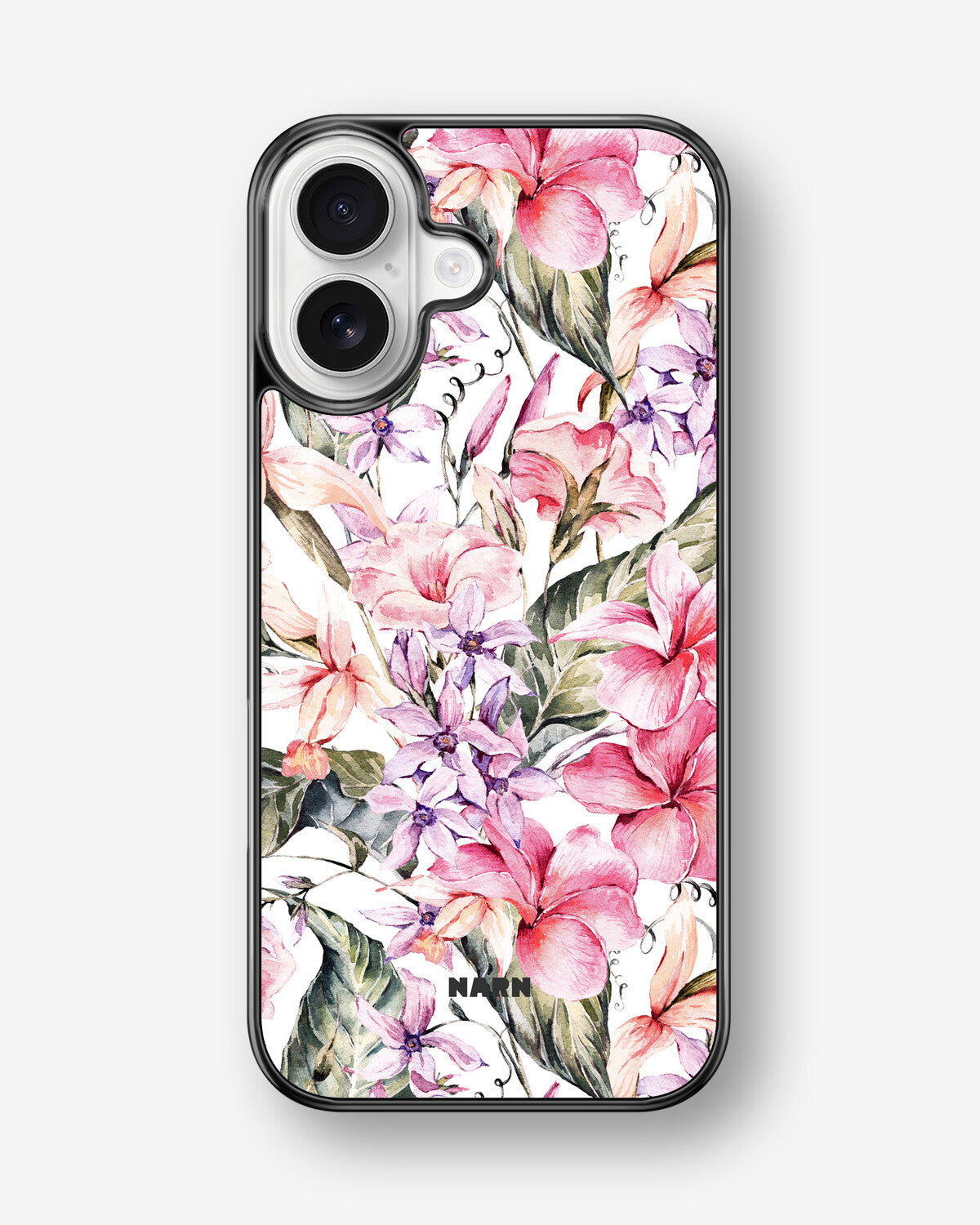 iPhone 17 Hard Case – Watercolor Flowers - View 1