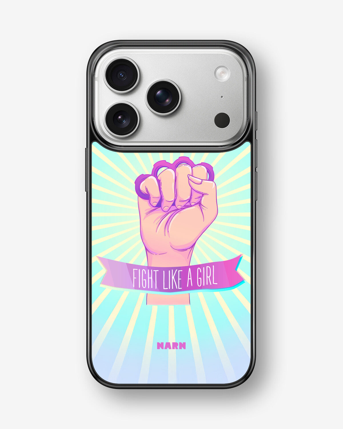 iPhone 17 Pro Hard Case – Fight Like A Girl - View 1