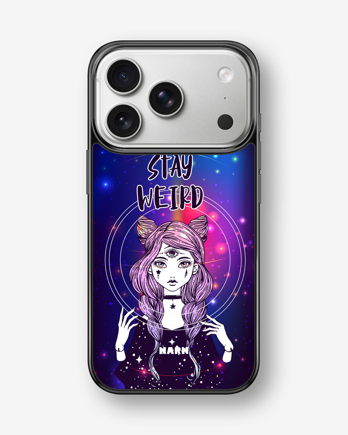 iPhone 17 Pro Hard Case – Galactic Weird - View 1