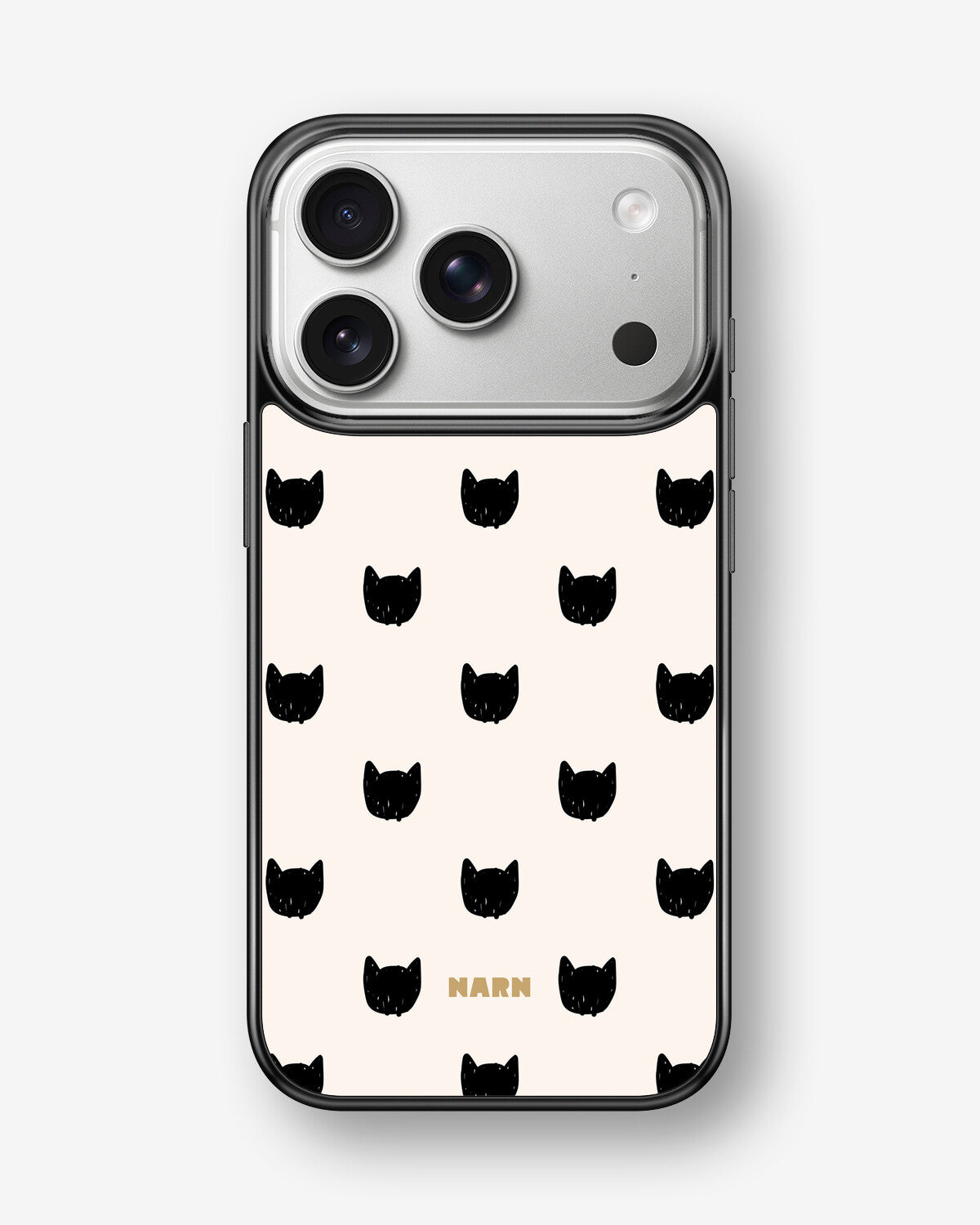 iPhone 17 Pro Hard Case – Kitty Dots - View 1