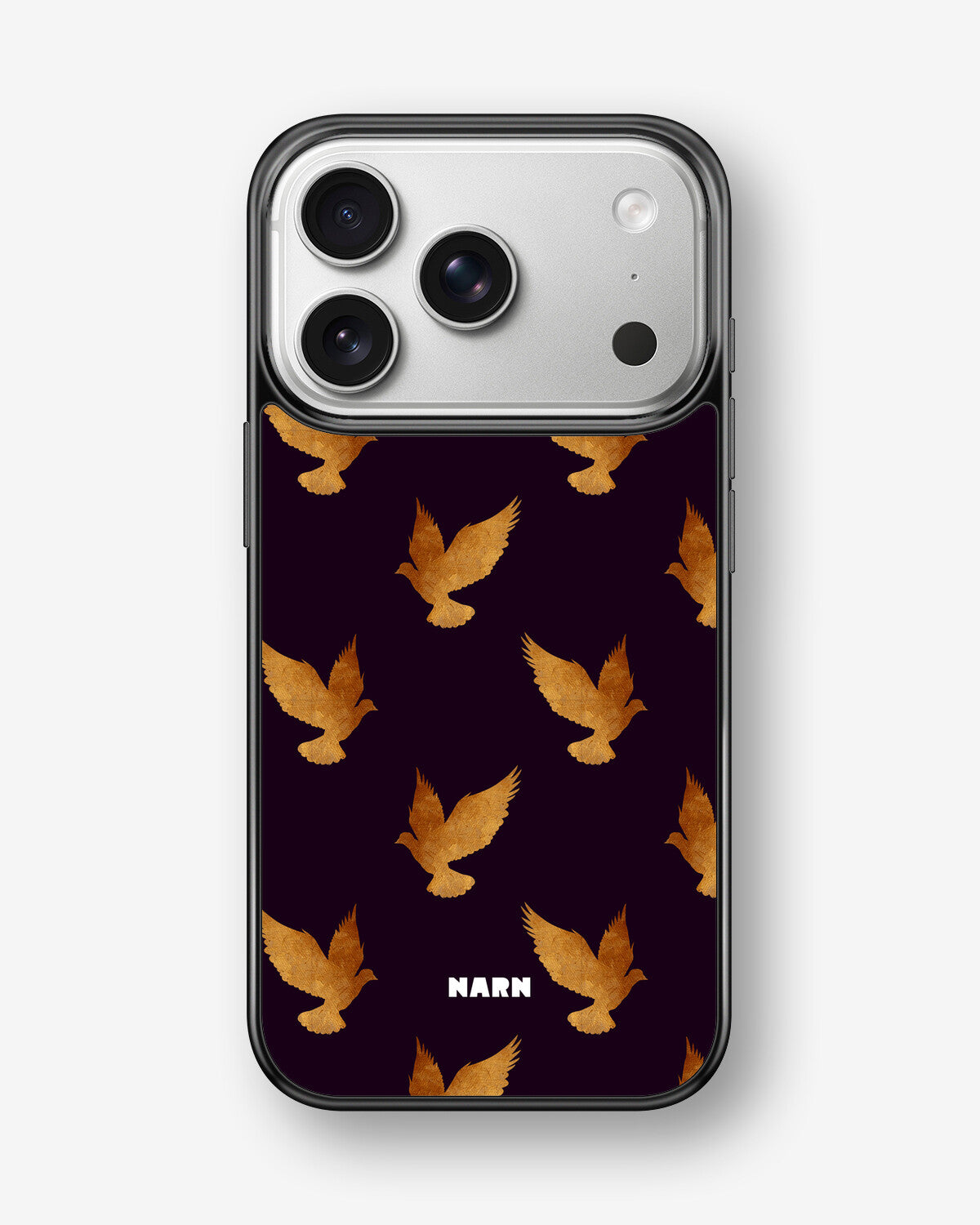iPhone 17 Pro Hard Case – Royal Doves - View 1