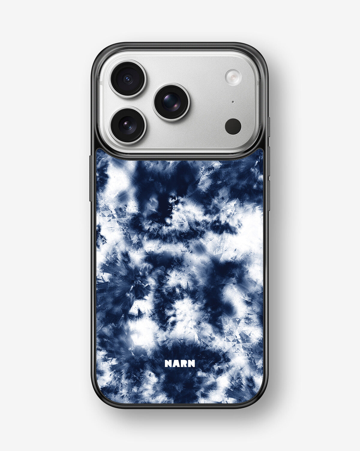 iPhone 17 Pro Hard Case – Tie Dye Blue - View 1