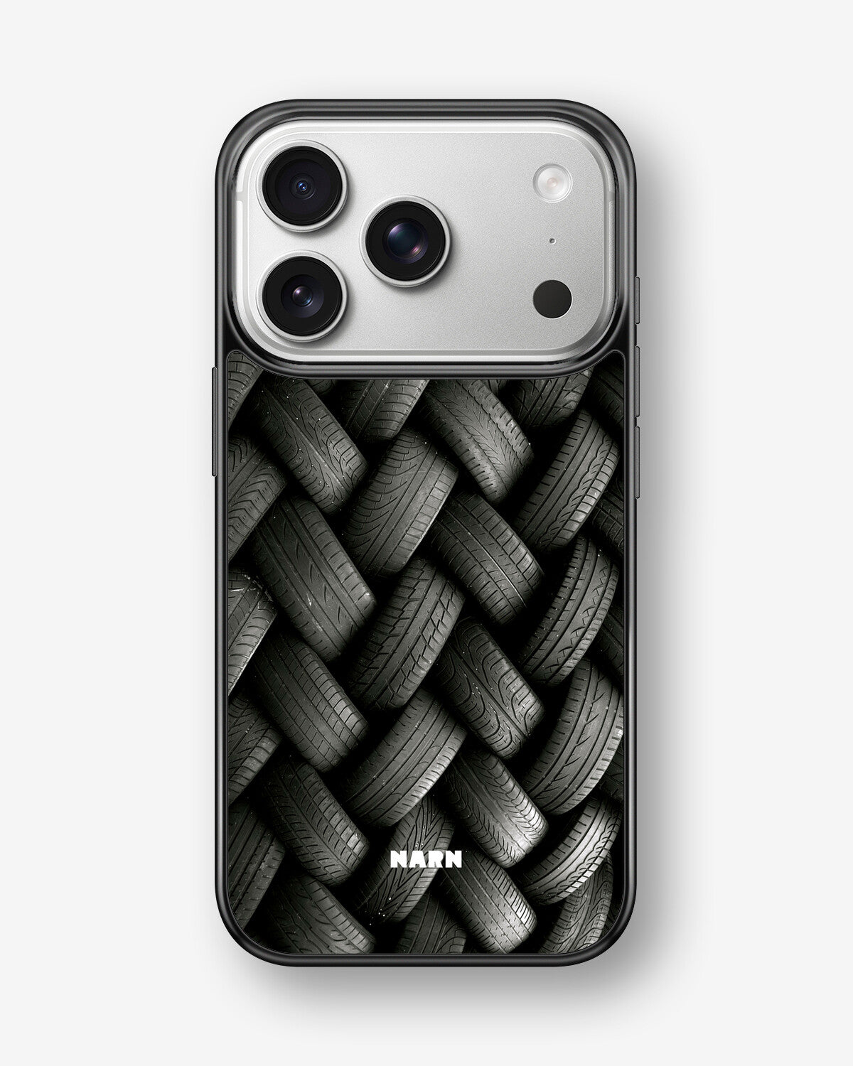 iPhone 17 Pro Hard Case – Tires Wall - View 1