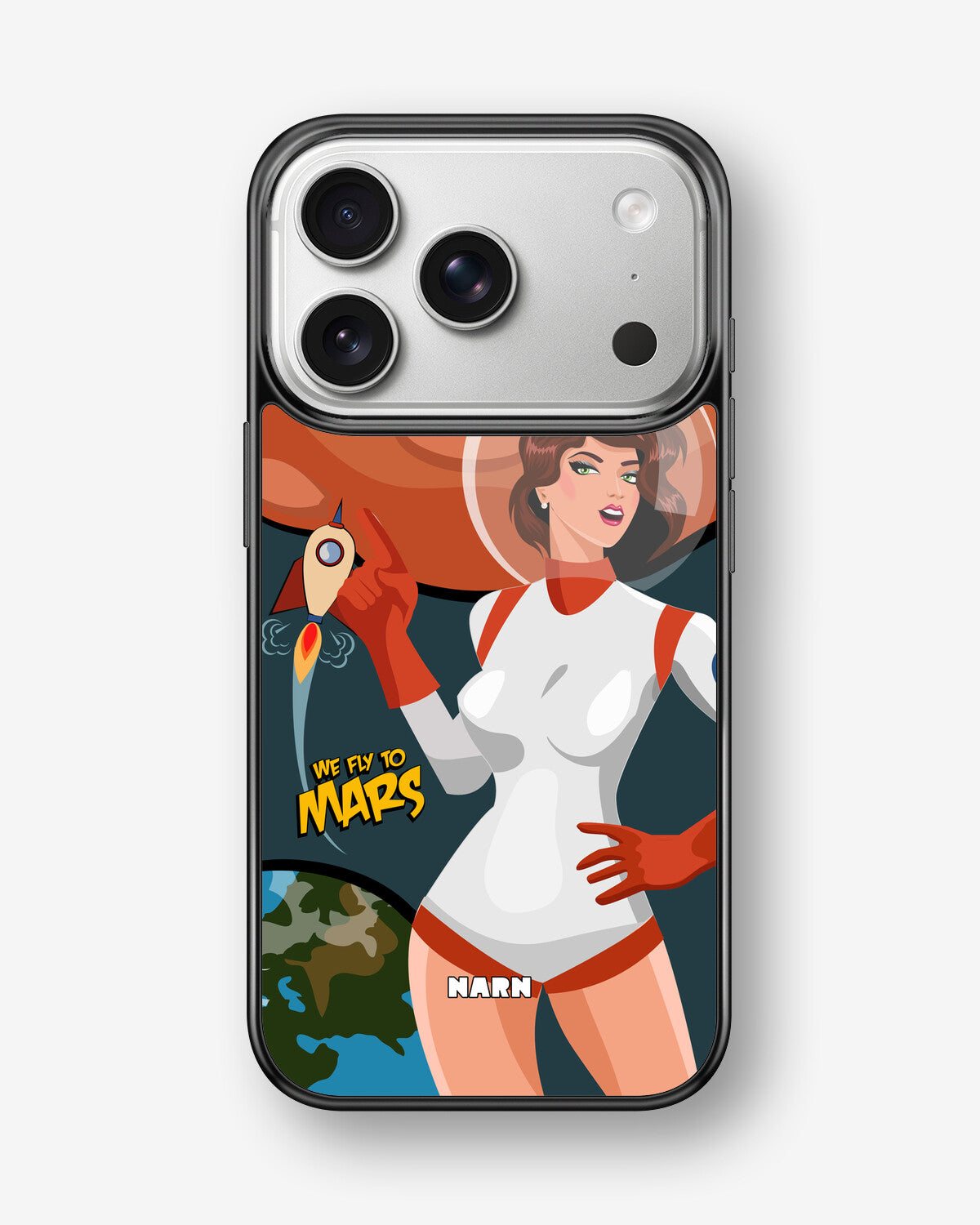 iPhone 17 Pro Hard Case – We Fly To Mars - View 1
