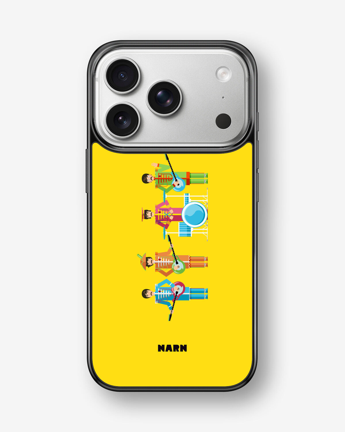iPhone 17 Pro Max Hard Case – Beatles Yellow - View 1