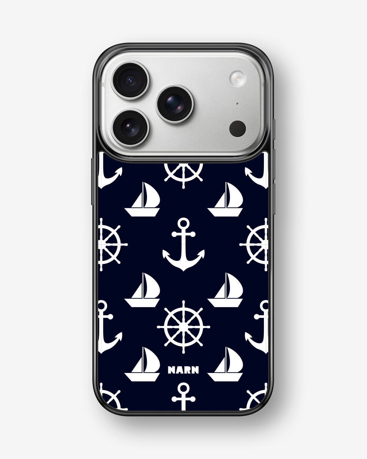iPhone 17 Pro Max Hard Case – Deep Blue Voyage - View 1
