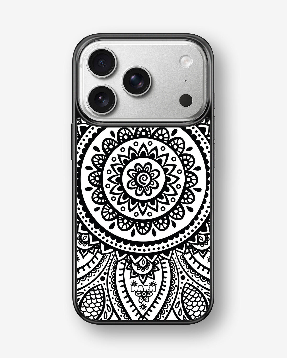 iPhone 17 Pro Max Hard Case – Henna Mandala - View 1