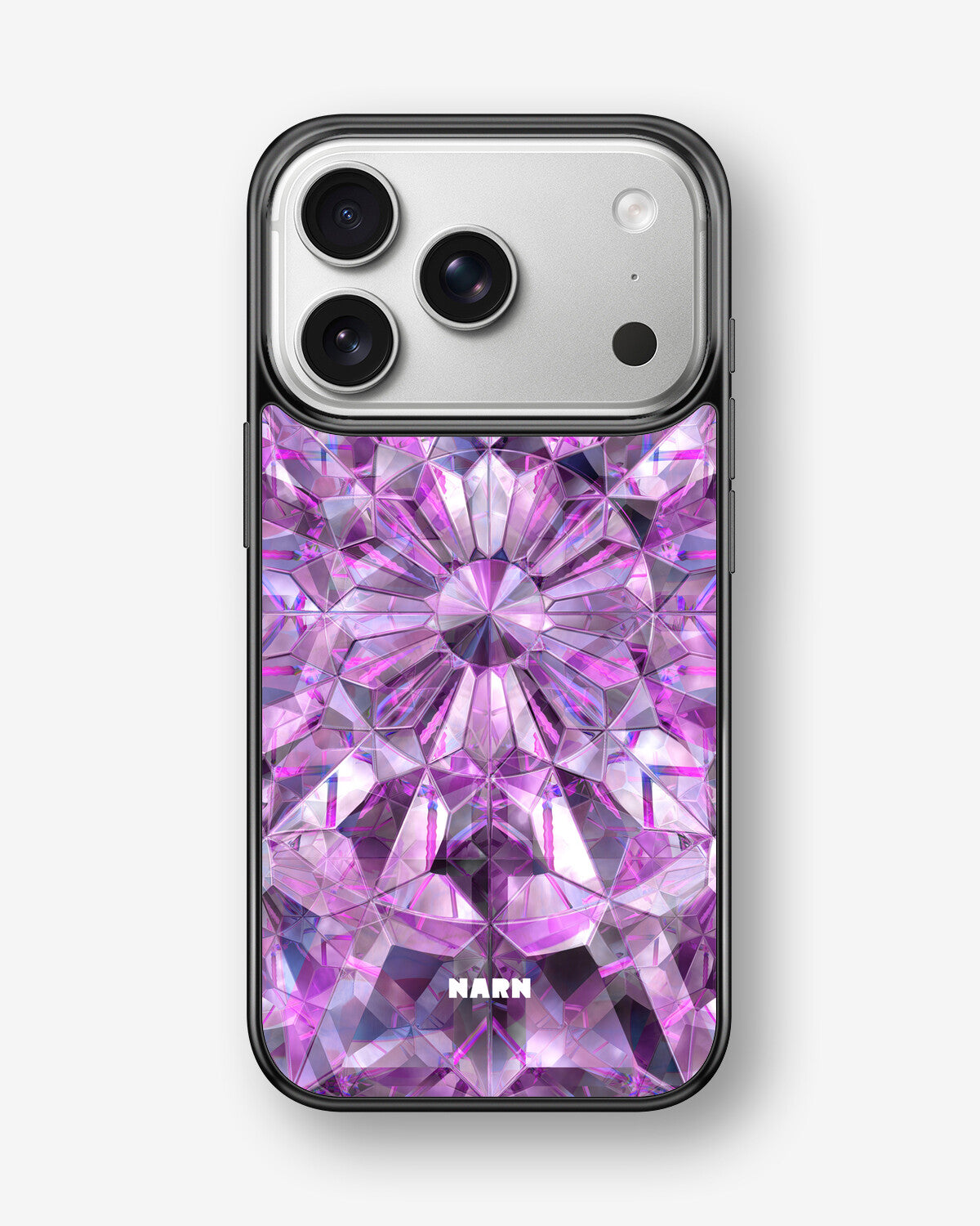 iPhone 17 Pro Max Hard Case – Lavender Crystals - View 1