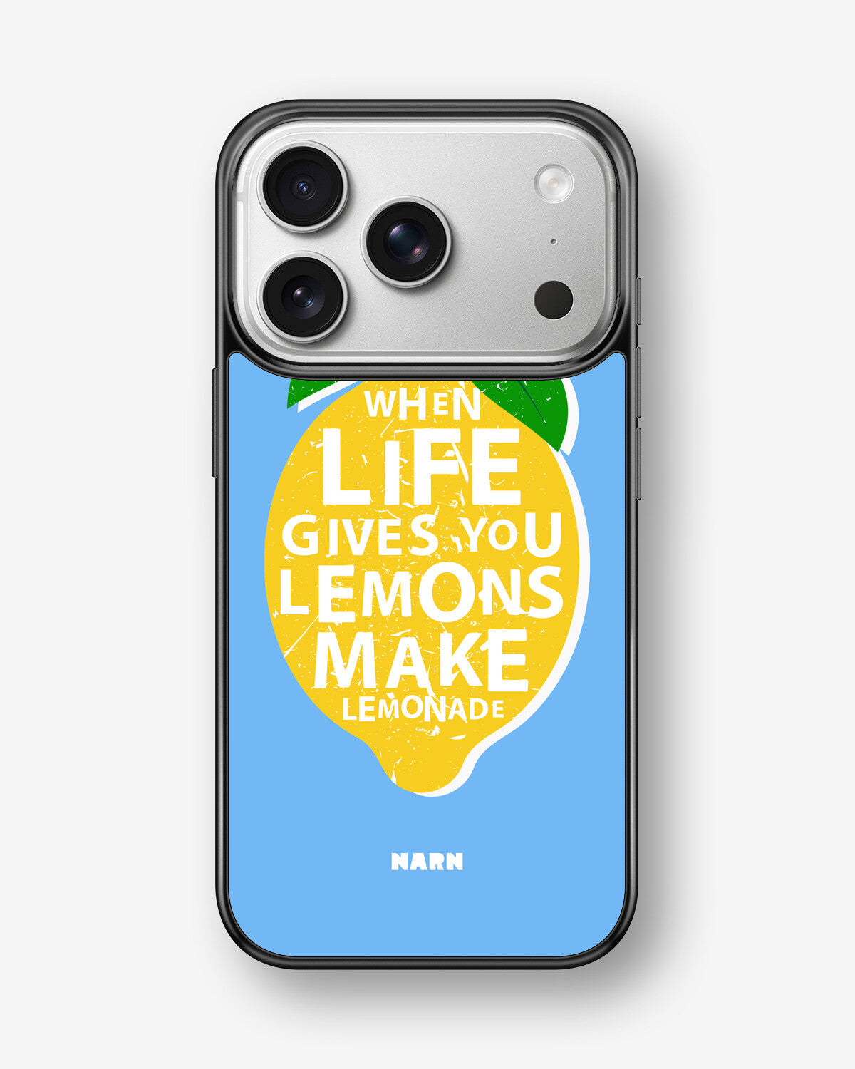 iPhone 17 Pro Max Hard Case – Lemon Quote - View 1