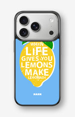 iPhone 17 Pro Max Hard Case – Lemon Quote - View 1