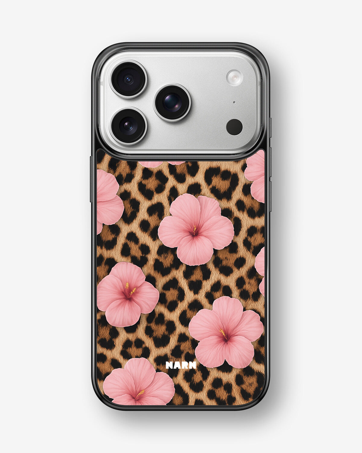 iPhone 17 Pro Max Hard Case – Leopard Flower - View 1