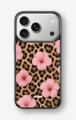 iPhone 17 Pro Max Hard Case – Leopard Flower - View 1