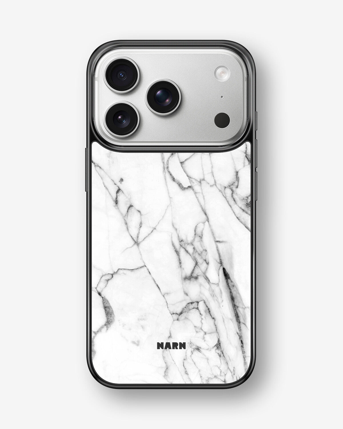iPhone 17 Pro Max Hard Case – Milky Marble - View 1