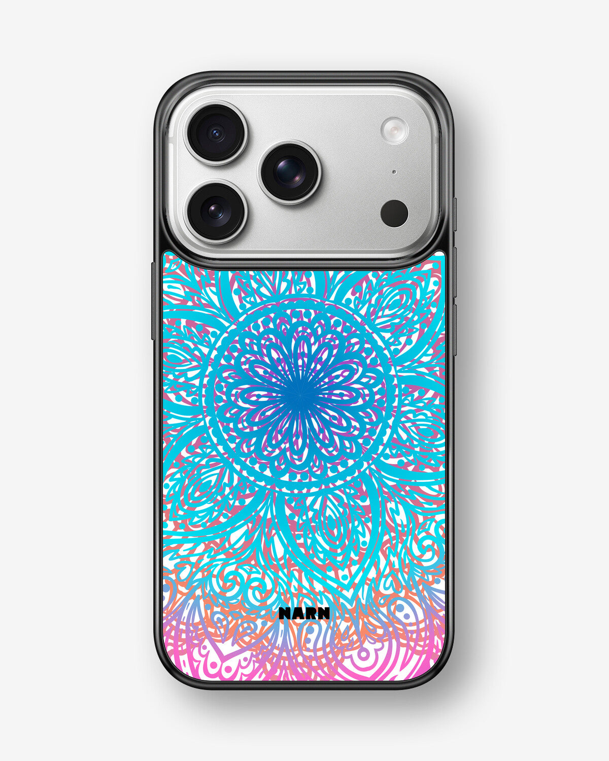 iPhone 17 Pro Max Hard Case – Pastel Mandala - View 1