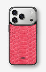 iPhone 17 Pro Max Hard Case – Pink Snake - View 1
