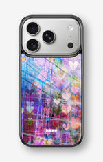 iPhone 17 Pro Max Hard Case – Purple Hearts - View 1