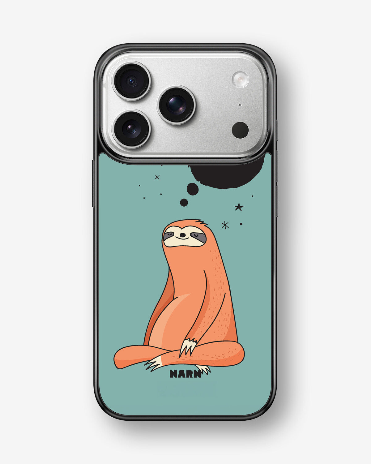 iPhone 17 Pro Max Hard Case – Slow Down Sloth - View 1