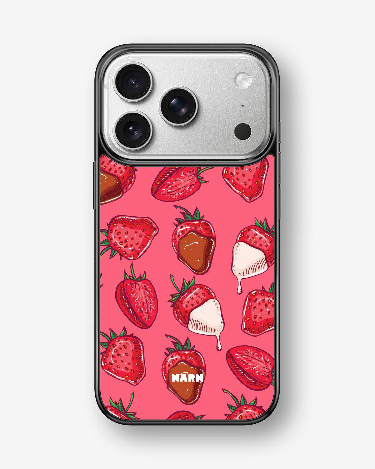 iPhone 17 Pro Max Hard Case – Strawberry Chocolate - View 1