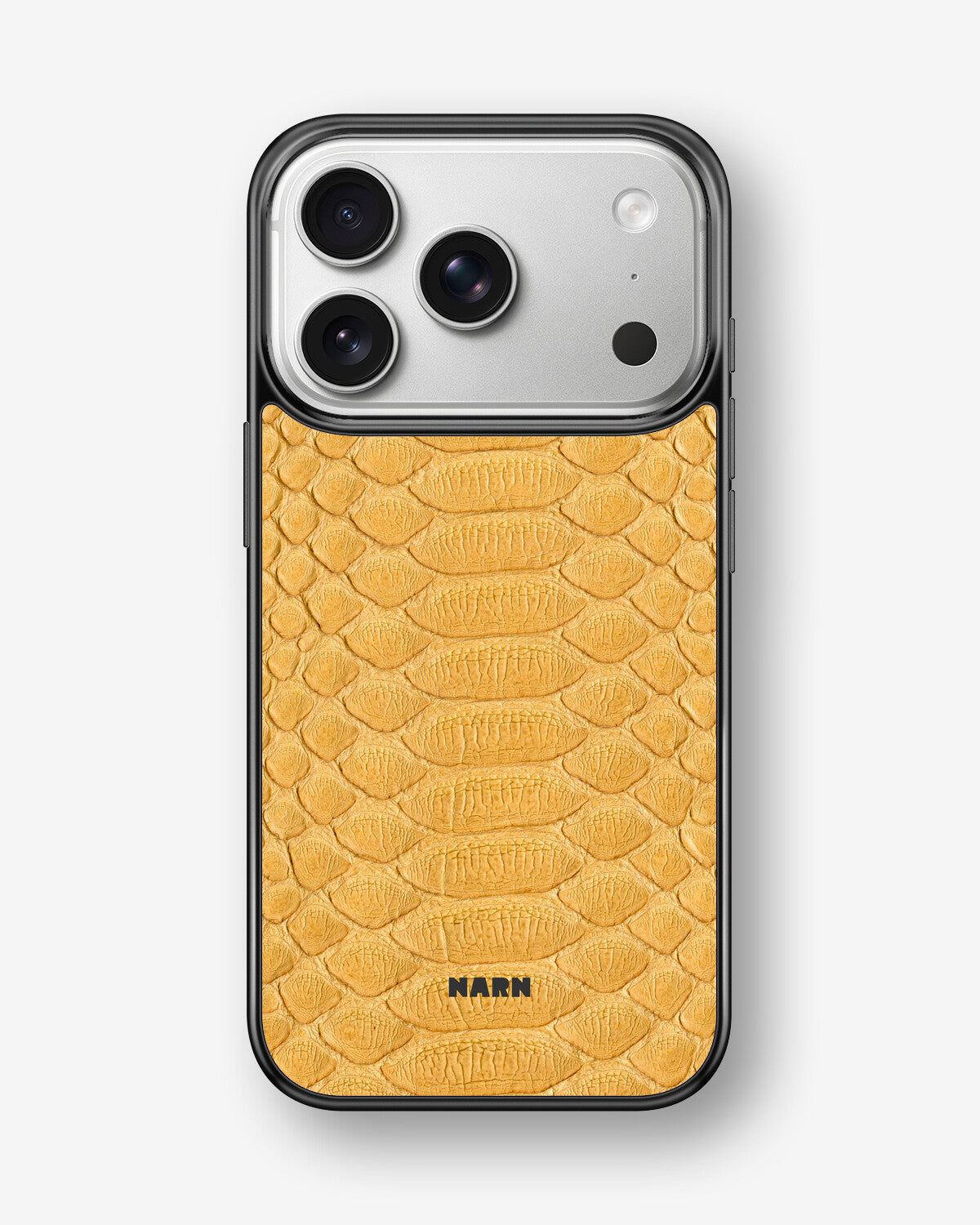 iPhone 17 Pro Max Hard Case – Yellow Snake - View 1