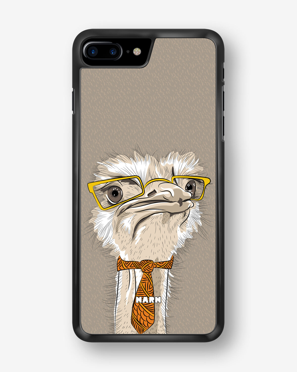 iPhone 6 / 6s Hard Case – Hipster Ostrich - View 1