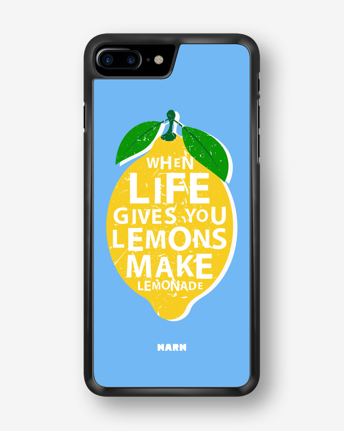 iPhone 6 / 6s Hard Case – Lemon Quote - View 1
