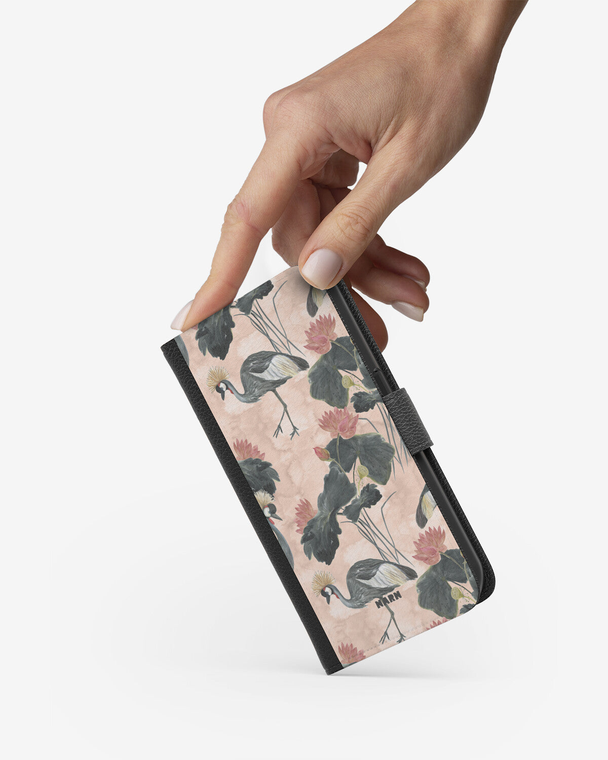 iPhone 6 / 6s Wallet Case - Crowned Bird - View 2