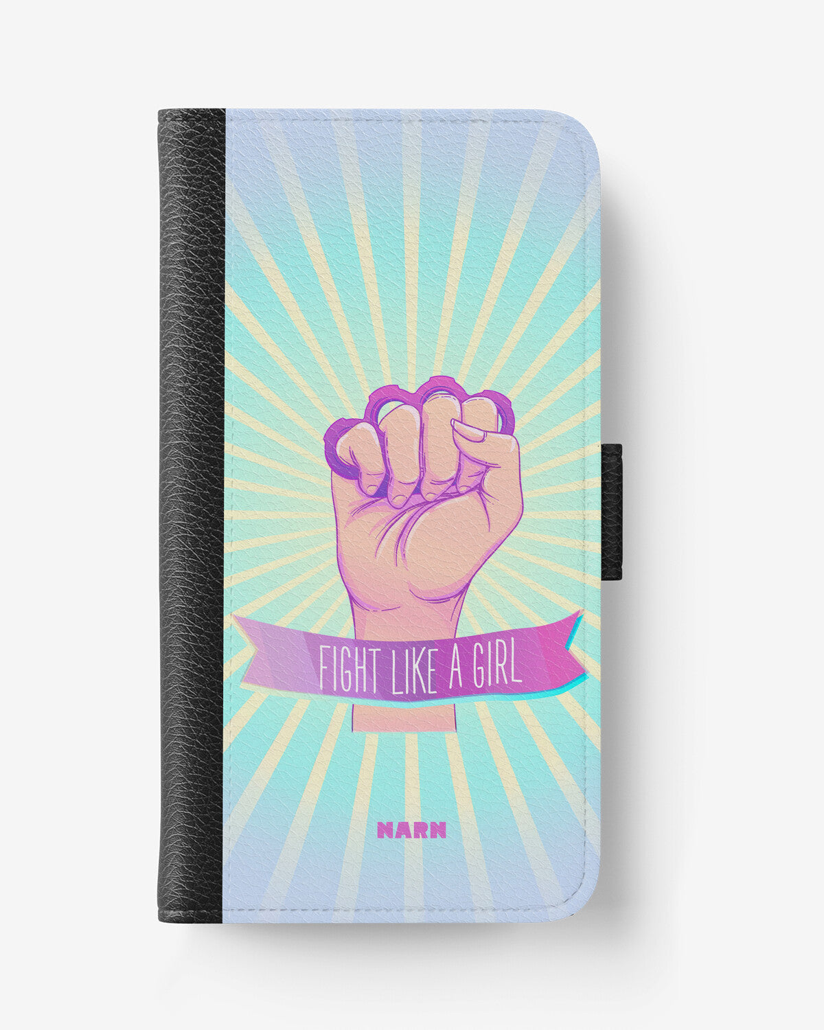 iPhone 6 / 6s Wallet Case - Fight Like A Girl - View 1