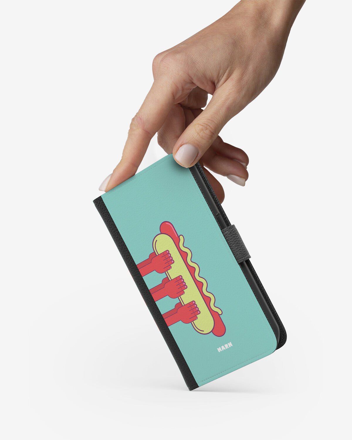 iPhone 6 / 6s Wallet Case - Hot Dog - View 2