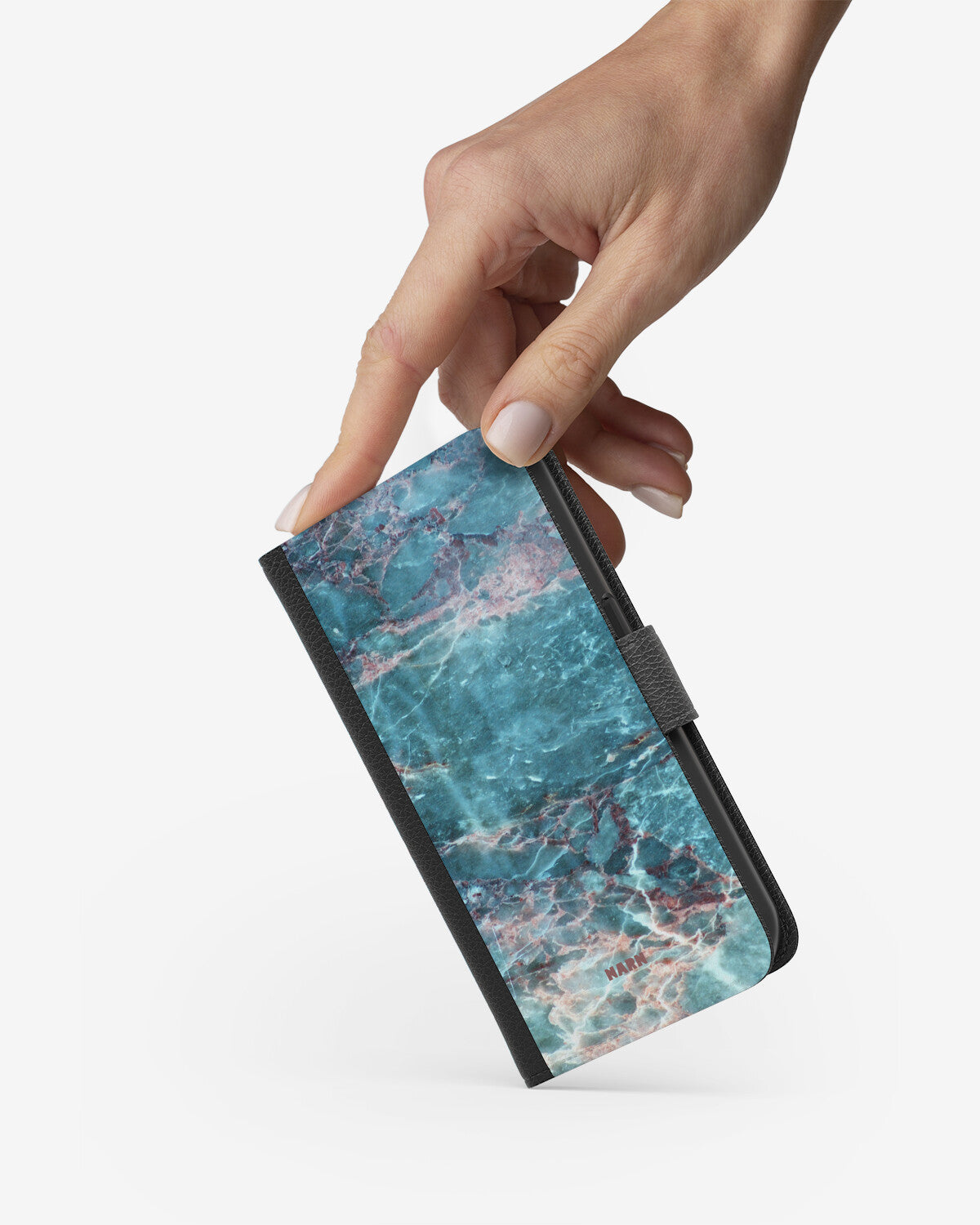 iPhone 6 / 6s Wallet Case - Icy Marble - View 2