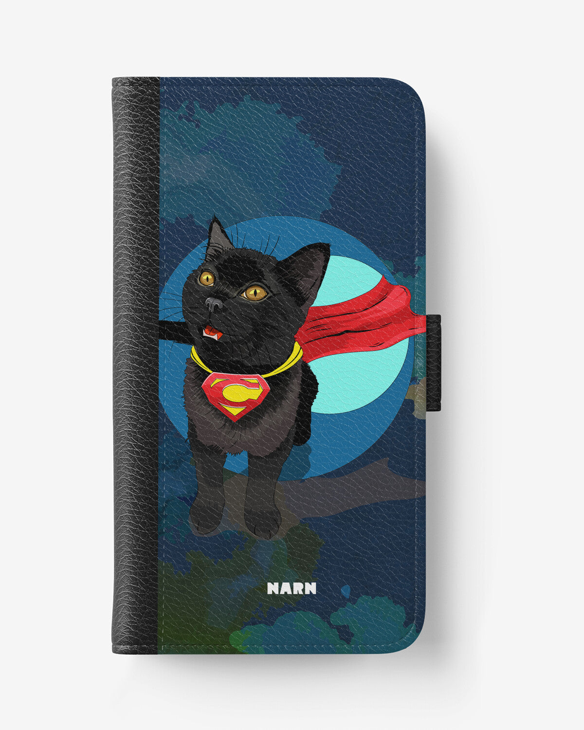 iPhone 6 / 6s Wallet Case - Super Cat - View 1