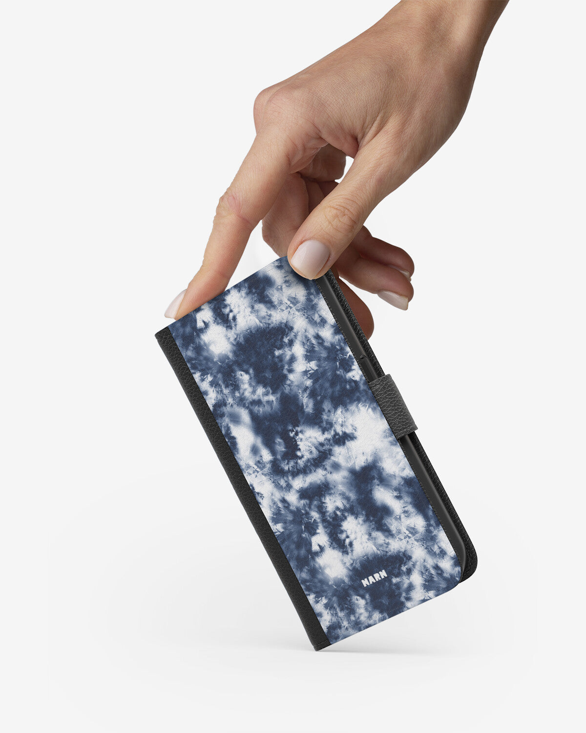 iPhone 6 / 6s Wallet Case - Tie Dye Blue - View 2