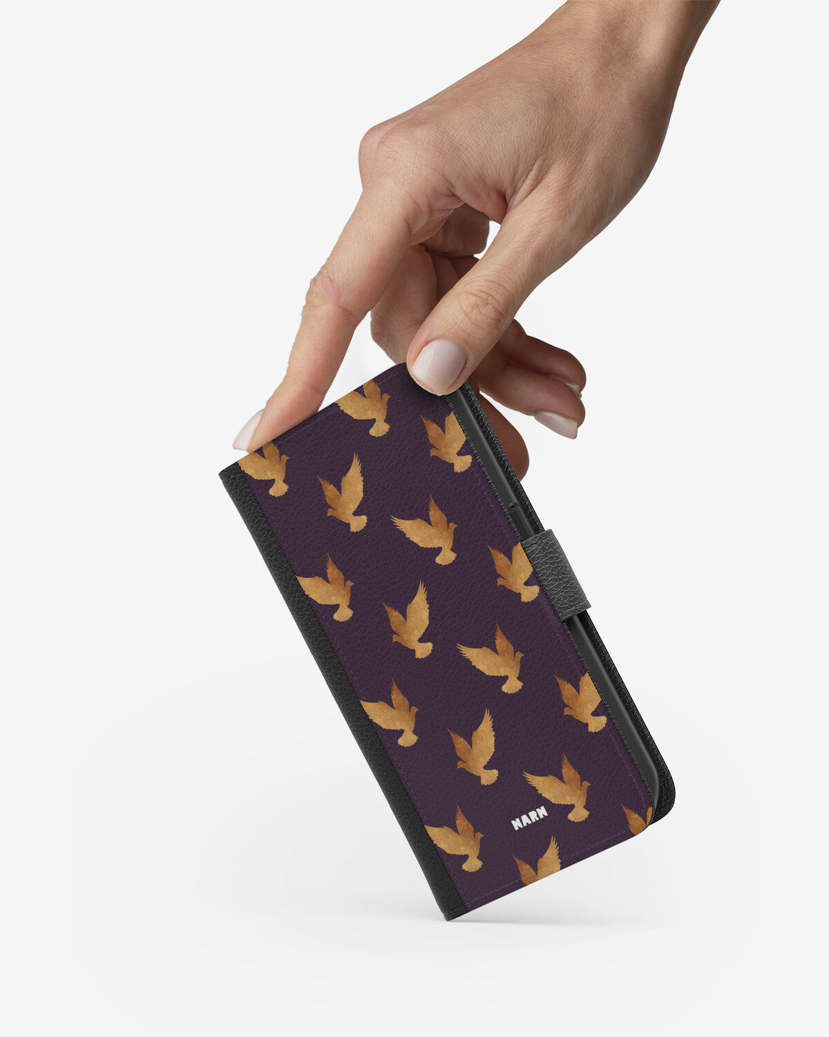 iPhone 6 / 6s Wallet Case - Royal Doves - View 2