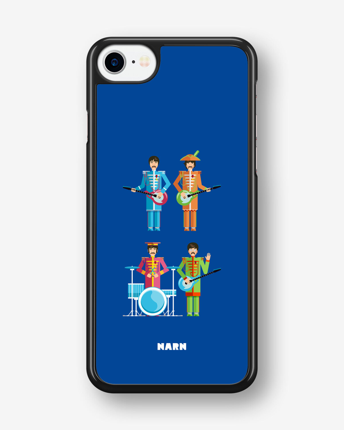 iPhone 7 / iPhone 8 Hard Case – Beatles Blue - View 1