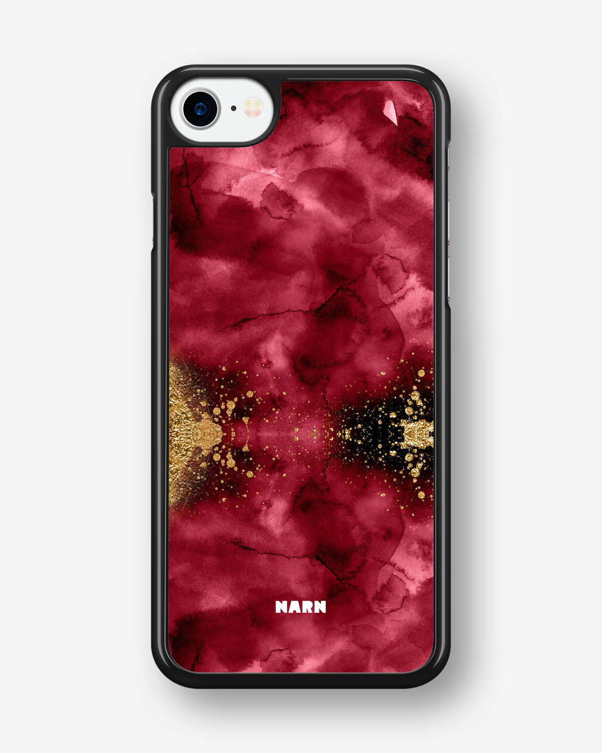 iPhone 7 / iPhone 8 Hard Case – Burgendy Shimmer - View 1