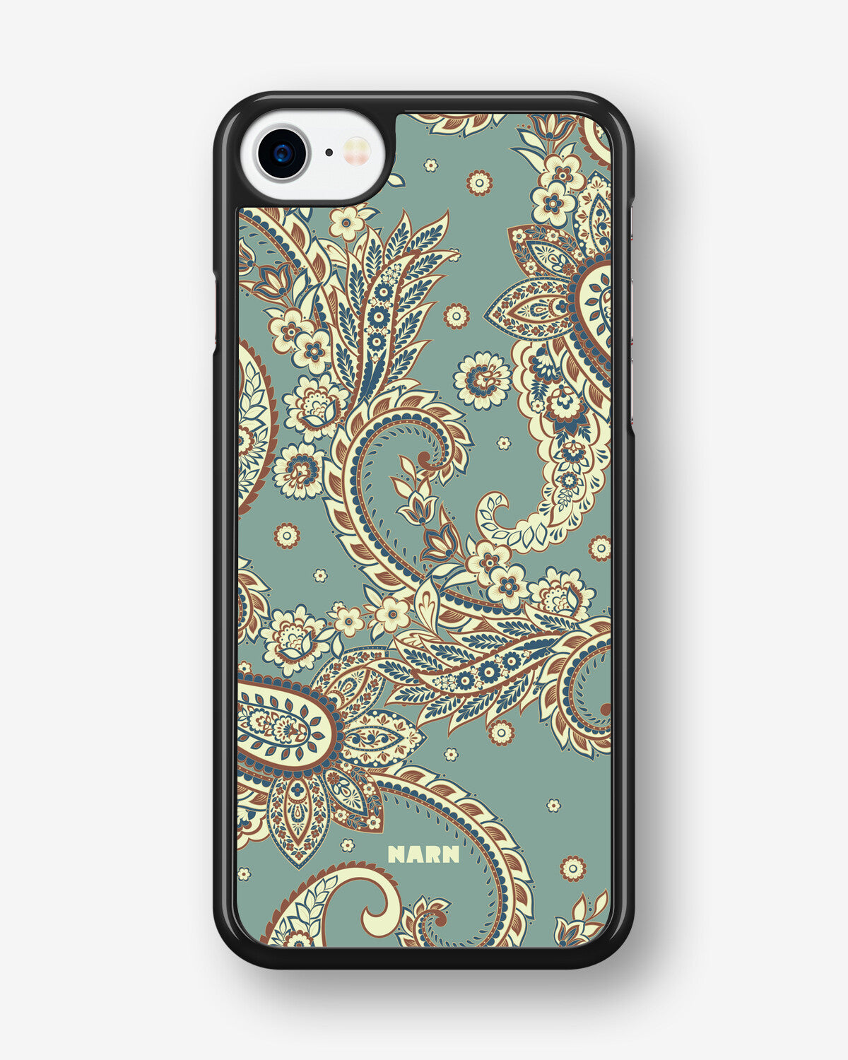 iPhone 7 / iPhone 8 Hard Case – Paisley Green - View 1