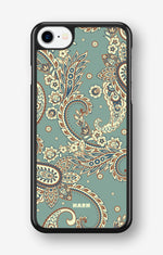 iPhone 7 / iPhone 8 Hard Case – Paisley Green - View 1