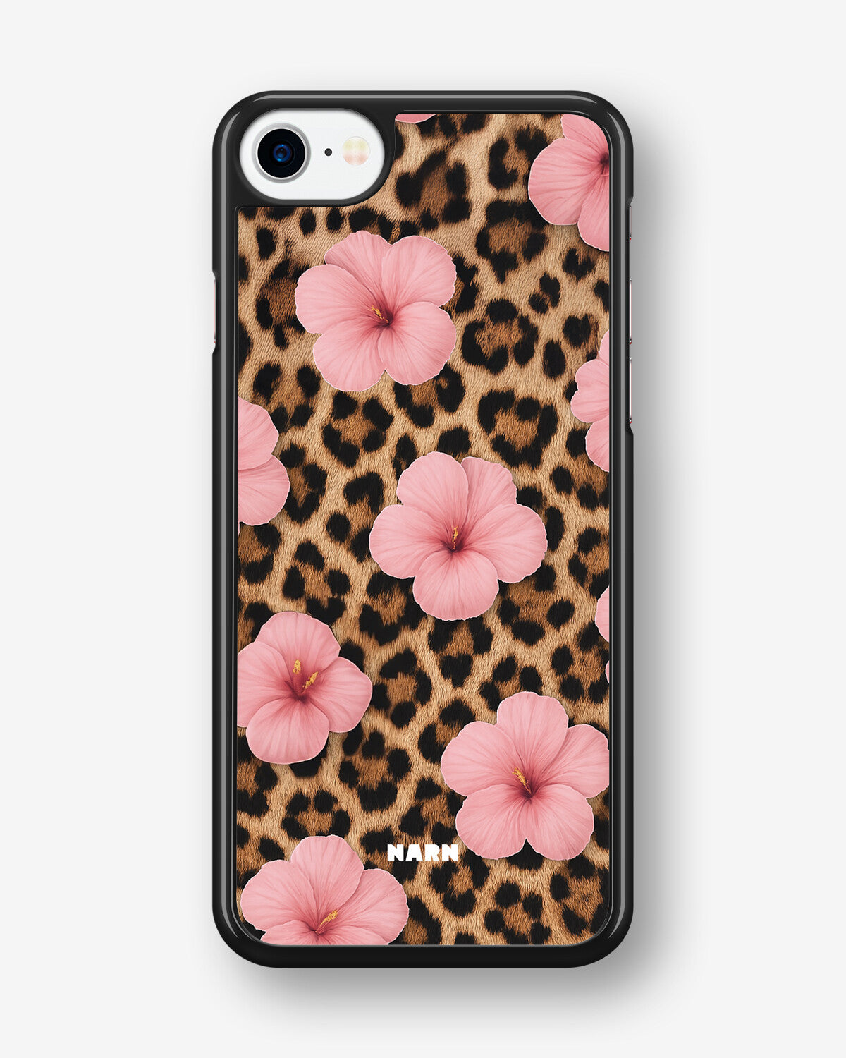 iPhone SE (2020/2022) Hard Case – Leopard Flower - View 1
