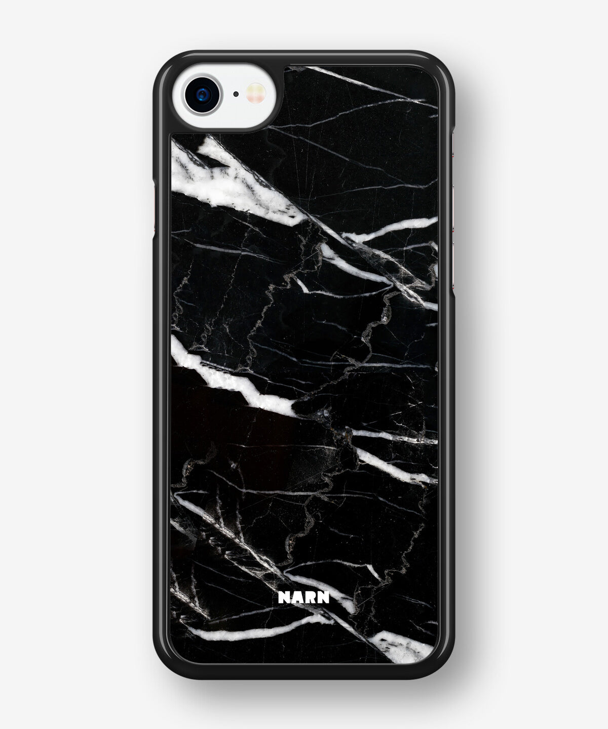 iPhone SE (2020/2022) Hard Case – Black Marble - View 1