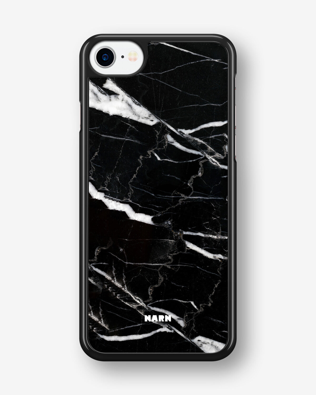 iPhone SE (2020/2022) Hard Case – Black Marble - View 1