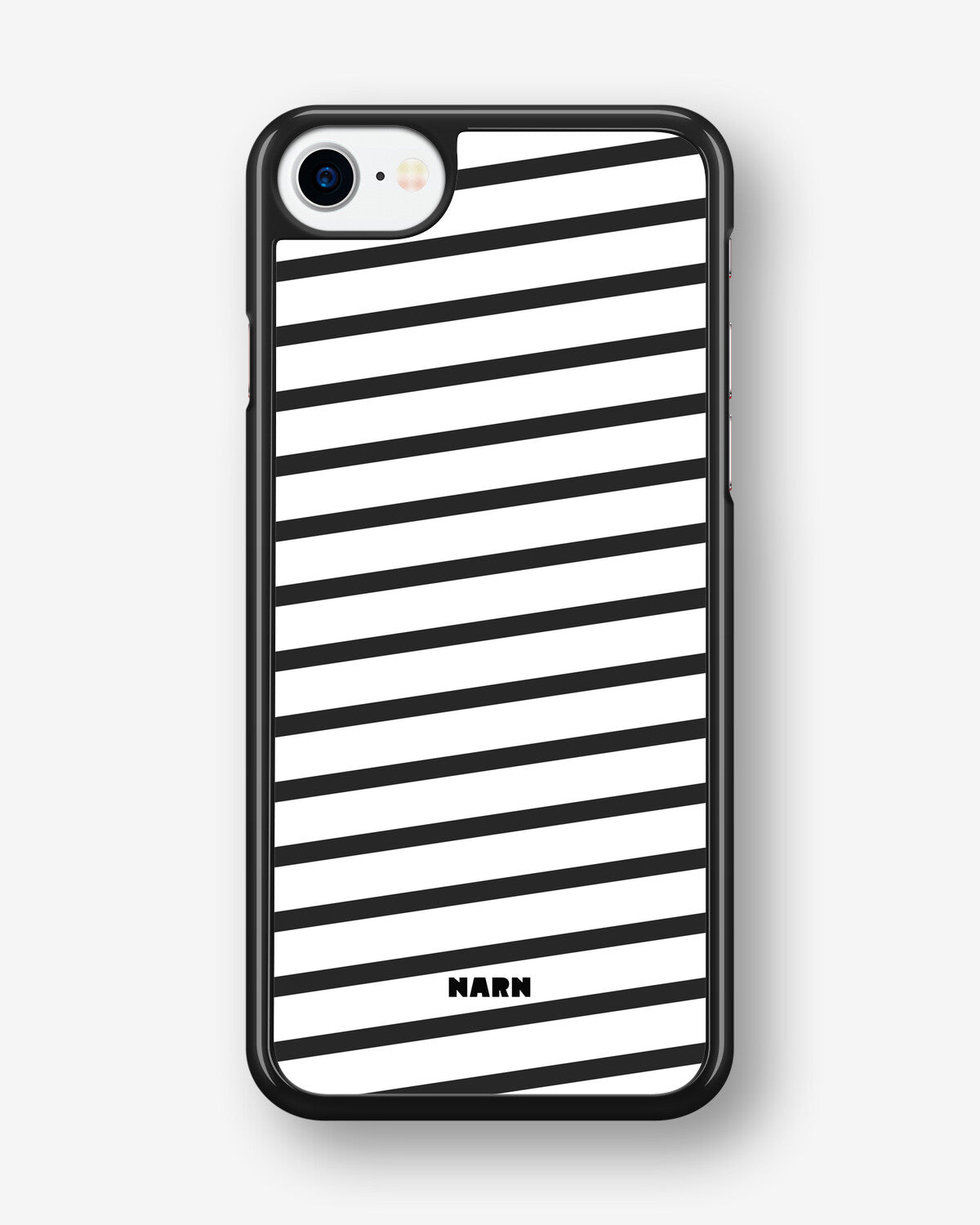 iPhone SE (2020/2022) Hard Case – Black Stripes - View 1
