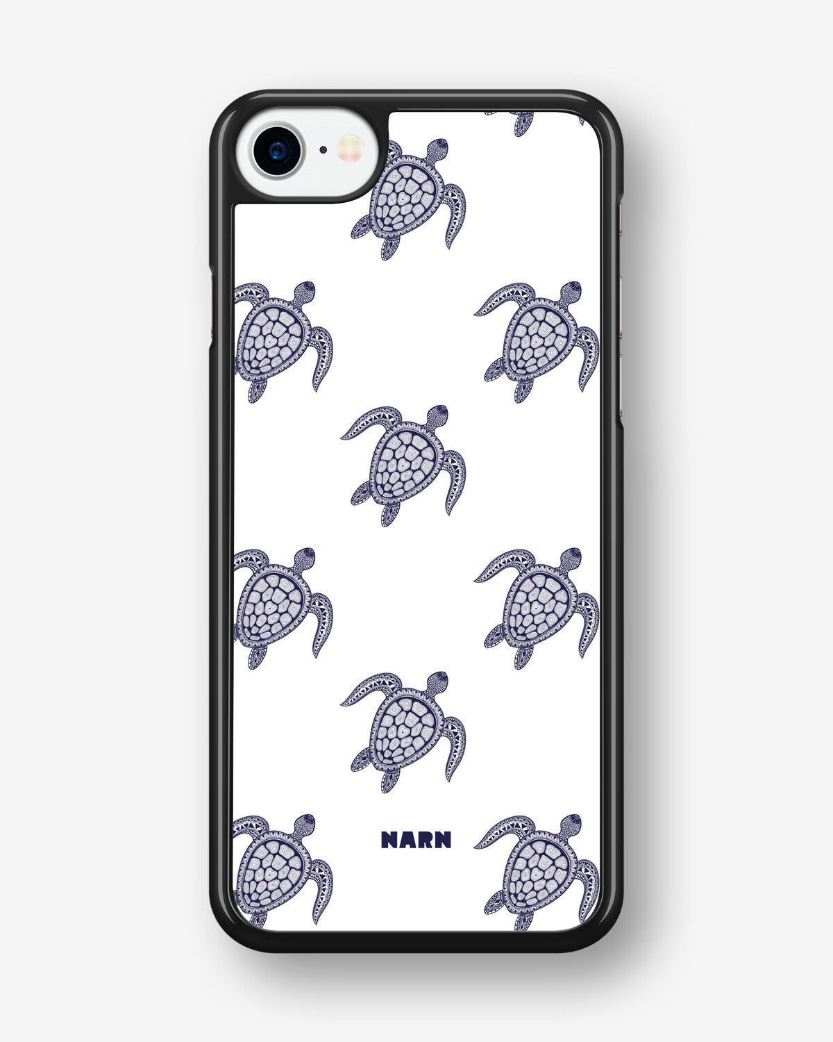iPhone SE (2020/2022) Hard Case – Blue Turtles - View 1