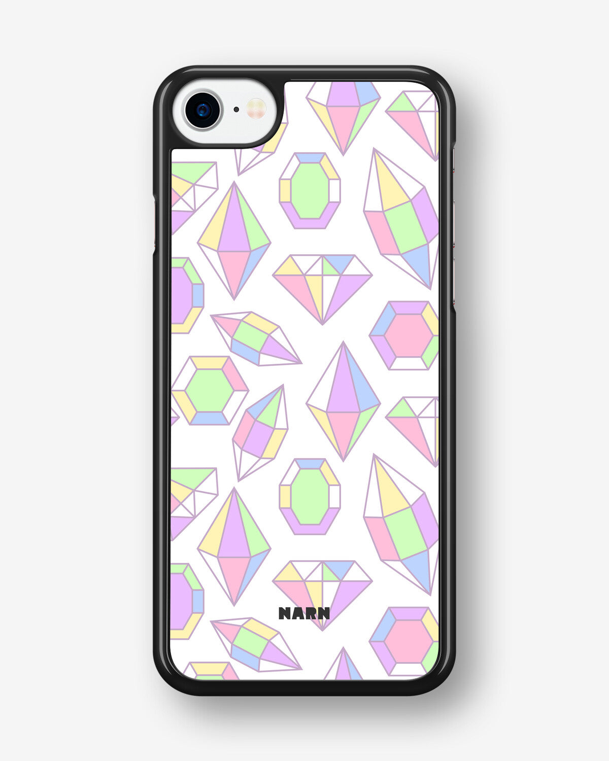 iPhone SE (2020/2022) Hard Case – Diamonds - View 1