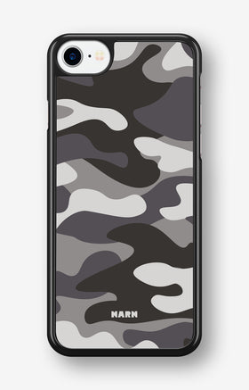 iPhone SE (2020/2022) Hard Case – Grey Camo - View 1