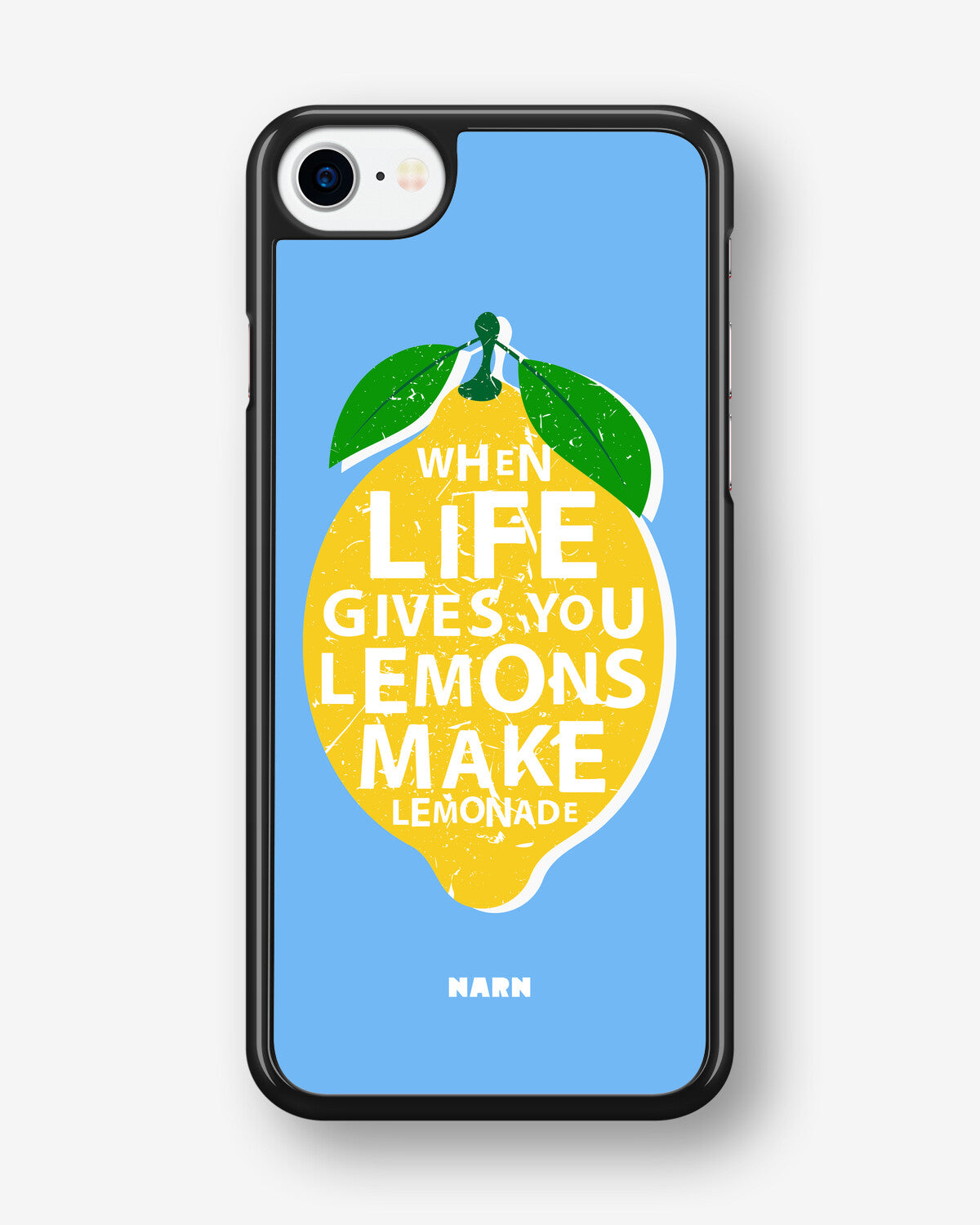 iPhone SE (2020/2022) Hard Case – Lemon Quote - View 1