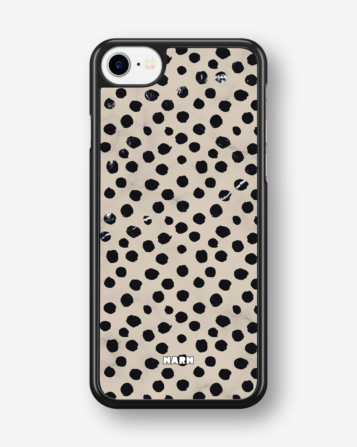 iPhone SE (2020/2022) Hard Case – Marble Dots - View 1