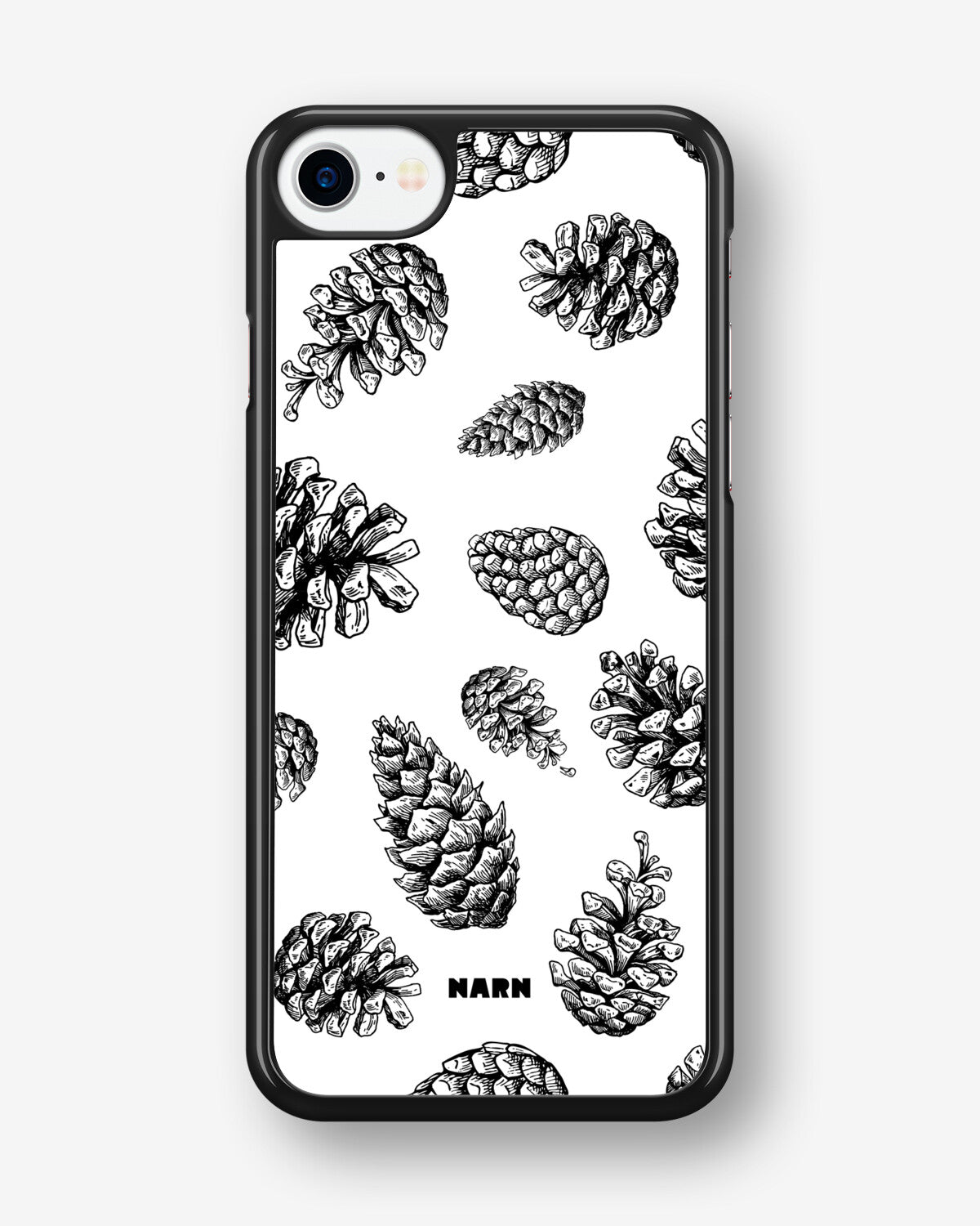 iPhone SE (2020/2022) Hard Case – Pine Cones - View 1