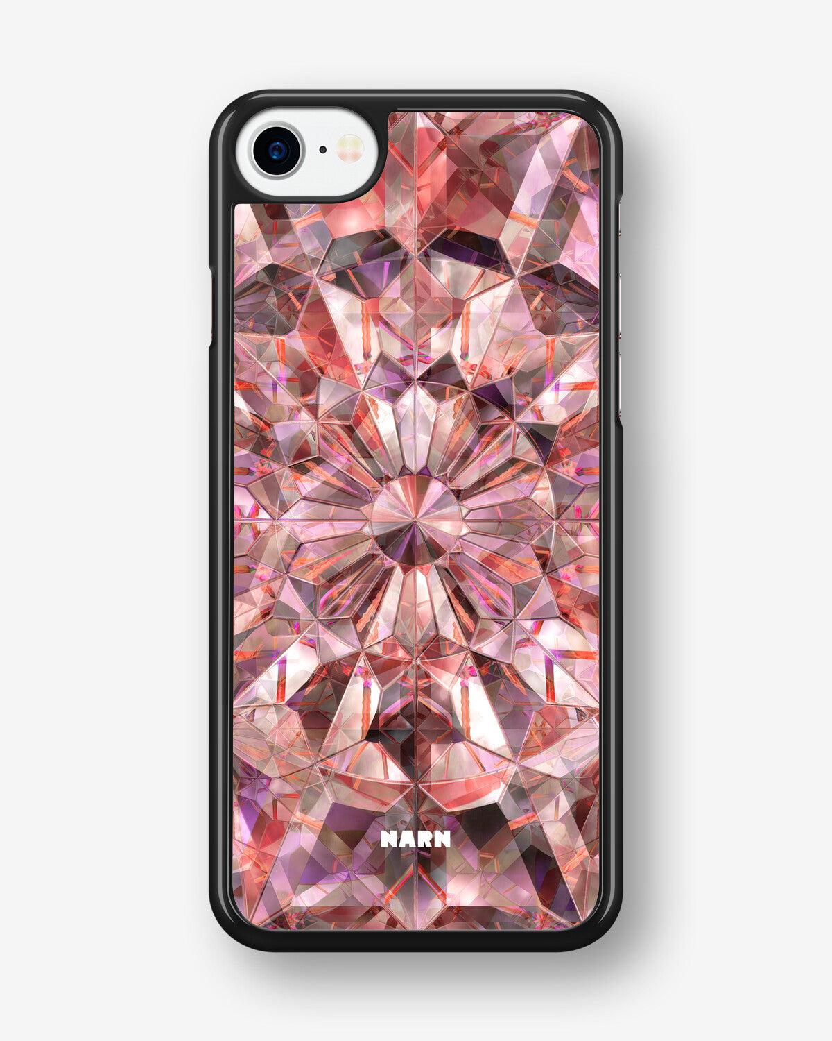 iPhone SE (2020/2022) Hard Case – Pink Crystals - View 1