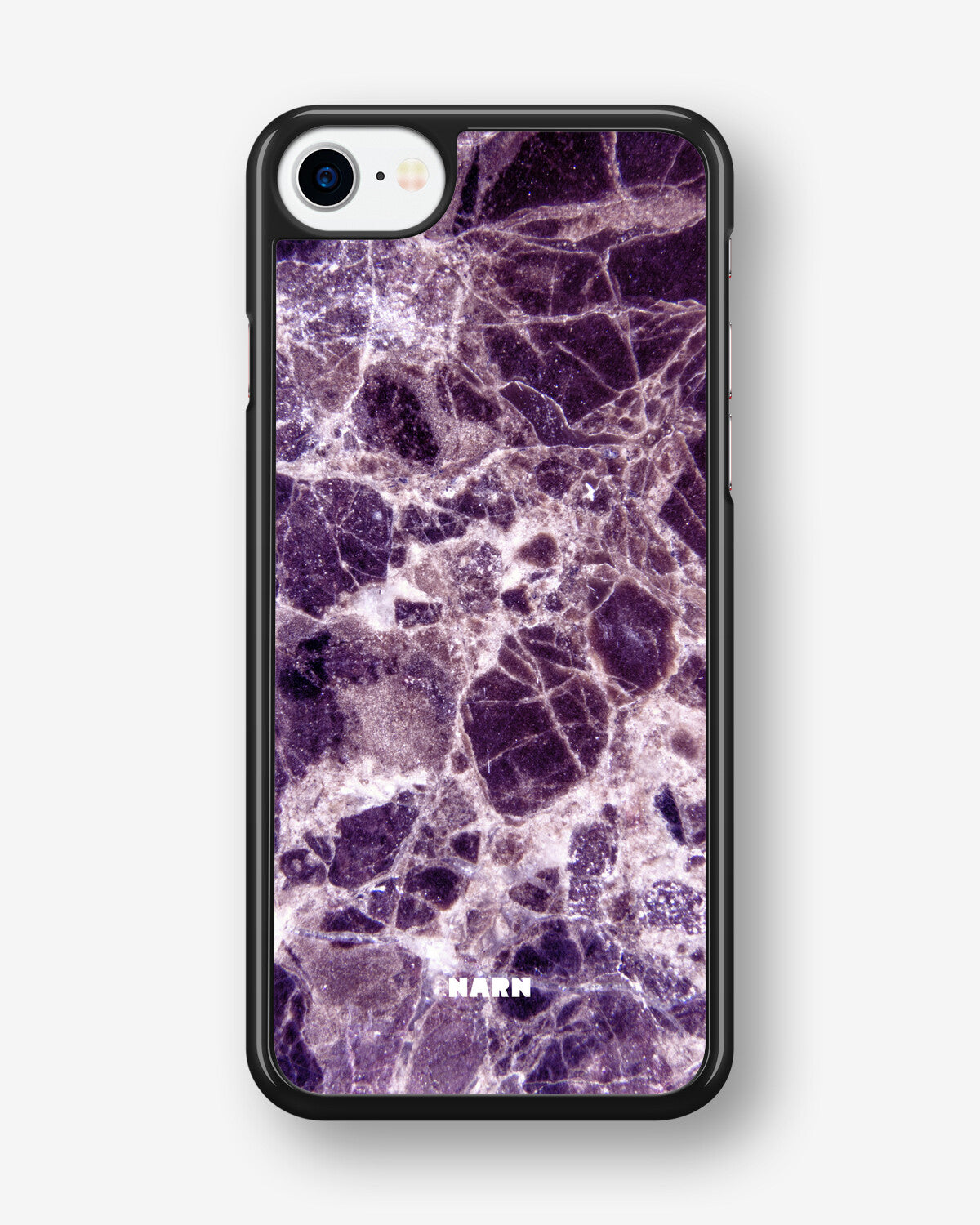 iPhone SE (2020/2022) Hard Case – Purple Marble - View 1